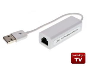 Karta Sieciowa na kablu USB - Enthernet LAN 10/100 Mbps RJ45