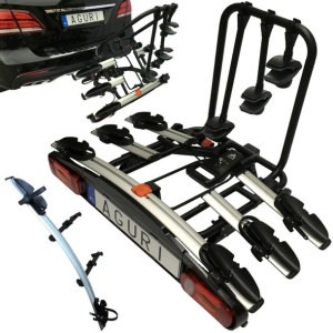 Bagażnik rowerowy na hak 4 rowery Aguri Active Bike 4