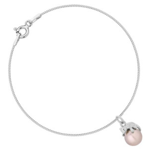 Bransoletka z kotkiem z perełką Swarovski /1950/