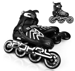 Łyżworolki Spokey KHAN BK/WH r. 35-38 927033