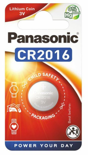PANASONIC bateria litowa - guzikowa CR2016 1szt