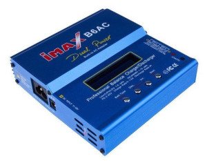 Ładowarka Imax B6AC 80W z zasilaczem + adaptery
