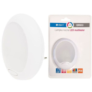 Lampka Nocna Led - 8 Zmiennych Kolorów 1,8w