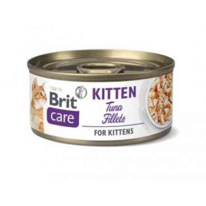 Brit Care Cat Tuna Fillets Kitten Tuńczyk Mokra Karma Dla Kociąt 70 g