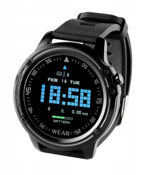 SMARTWATCH L8 Zegarek wodoodporny z pulsometrem czarny