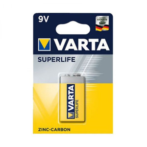 Bateria Cynkowo-węglowa Varta Superlife 9v 6lr61