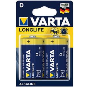 Baterie Alkaliczne Varta Longlife R20 D - 2szt