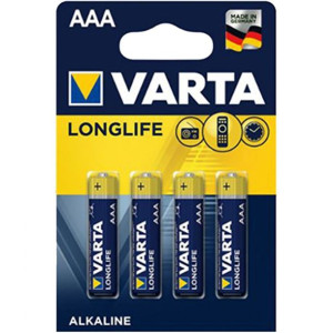 Baterie Alkaiczne Varta Longlife Aaa R3 - 4szt