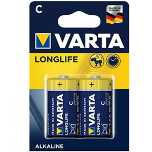 Baterie Alkaliczne Varta Longlife R14 C - 2szt