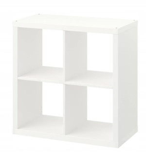 Ikea Kallax Regał Szafka Na Książki Segregatory Biały