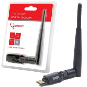 Karta Sieciowa WiFi USB ADAPTER + ANTENA 300Mbps