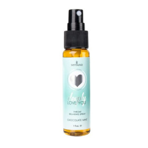 Spray rozluźniający gardło - Sensuva Throat Relaxing Spray Czekolada