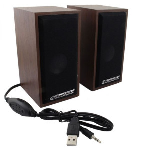 Głośniki Komputerowe 2.0 6w Rms Zasilane Z Usb 5v
