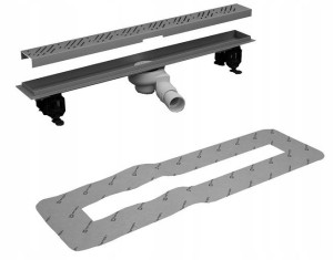 Odpływ liniowy 65cm do płytek 8-12mm RADAWAY