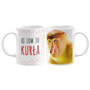Kubek Żajebać Ci? Śmieszny Kubek Z Żabą, 330ml