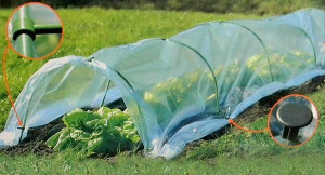 Niski Tunel Foliowy 300x45x45 cm