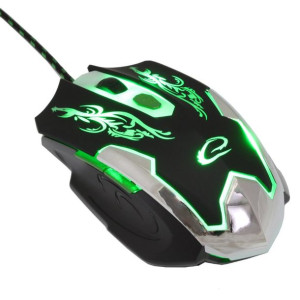 Myszka mysz USB dla graczy 2400 DPI 6 przycisków