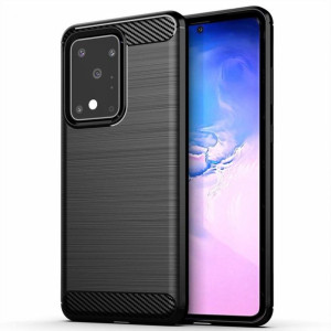 Etui SAMSUNG GALAXY S20 ULTRA Pancerne Carbon czarne