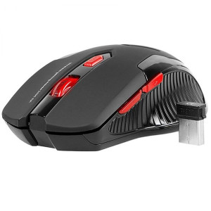 Bezprzewodowa Mysz Myszka Gamingowa Dla Graczy Led