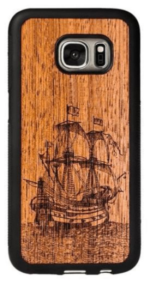 Smart Woods Galleon - etui do Galaxy S7