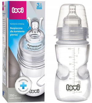 LOVI Butelka Medical 250ml + Smoczek 3m+ 21/563