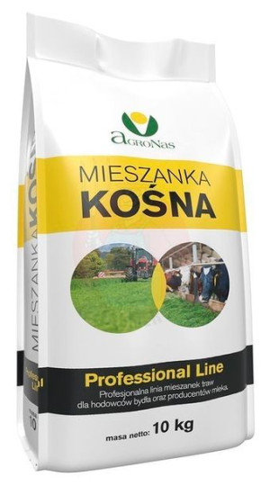 Mieszanka traw kośna na gleby wilgotne 10 kg