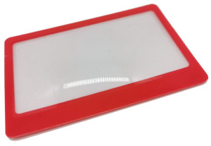 Mini lupa karta szkło powiększające 8.5x5.4
