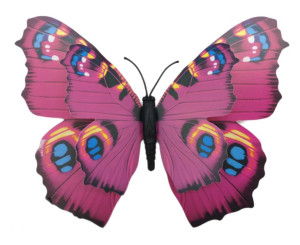 Magnes duży motyl 3D ozdobny na lodówkę M60