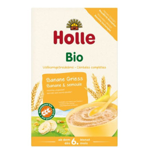 Kaszka Pszenna z Bananem (Bezmleczna) Bio 250 g - Holle