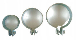 Opaska obejma łącznik rury 104,5mm M10 mocna