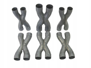 Rozwidlenie rura x-pipe reperaturka 4 x 60mm V6 V8