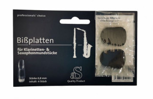 Gumki / ochraniacze na ustnik do saksofonu i klarnetu 0,8mm