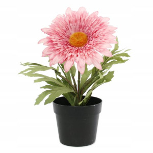 Sztuczne Kwiaty W Doniczce Aster 25cm Różne Kolory