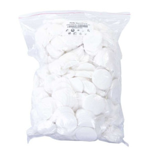 Płatki higieniczne bawełniane pakowane luzem 0,5 kg 1200 szt