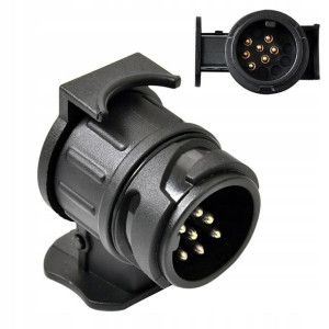 Adapter Redukcja Przyczepy Gniazda Hak 13/7 Pin