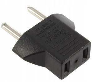 Amerykańska wtyczka adapter przejsciówka USA na PL