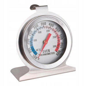 TERMOMETR DO PIEKARNIKA do +300 C solidny INOX