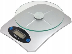 Waga Kuchenna Lcd Do 5kg Elektroniczna Szklana