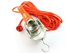 Lampa Warsztatowa Z Kablem 10m Reflektor E27hak230