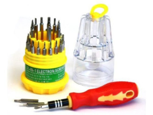 WKRĘTAKI PRECYZYJNE TORX 32 szt imbusy ŚRUBOKRĘTY