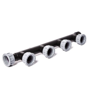 Kolektor RAIN 4 zawory 1" F (GW) PN12 OR