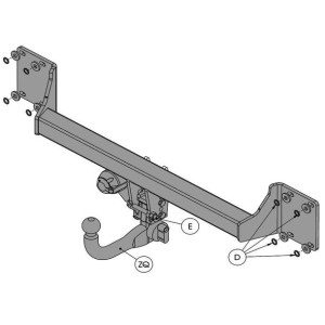 Hak holowniczy Witter BMW X5 F15 2013-2018