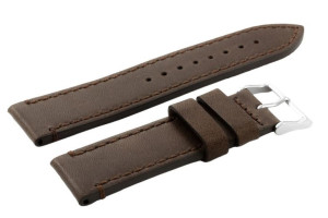 Skórzany pasek do zegarka 24 mm Bisset BS127 24/24