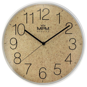 Zegar ścienny MPM E01.4046.0051 korek