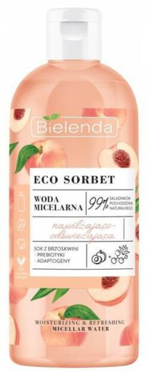 Bielenda Eco Sorbet Woda micelarna Serum nawilżająco-odżywczy 500ml