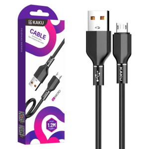 Kabel 3,2A 1,2m Micro USB Szybkie Ładowanie i Przesył Danych Stop Aluminium