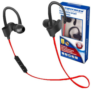 Słuchawki Sportowe Bezprzewodowe Bluetooth Douszne Esperanza Eh188r
