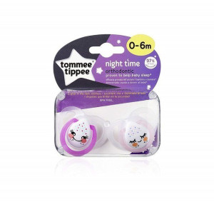 Smoczek Uspokajający Night Time 0-6 Tommee Tippee