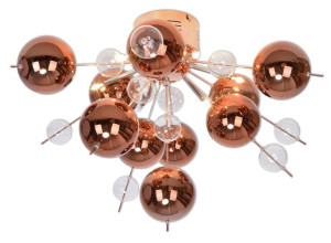 Lampa sufitowa Explosion 1085147 Naeve Miedź