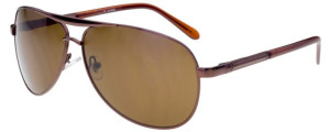 Polariss 813 BR - Okulary przeciwsłoneczne unisex metalowe polaryzacyjne pi